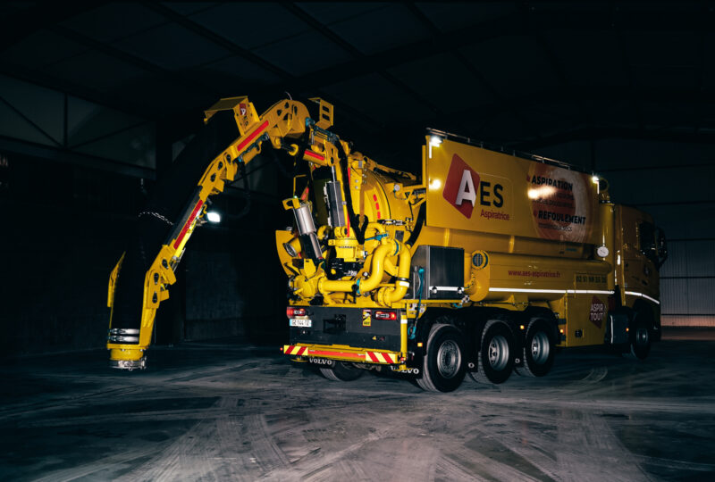 Aspirtout jaune - AES Aspiratrice