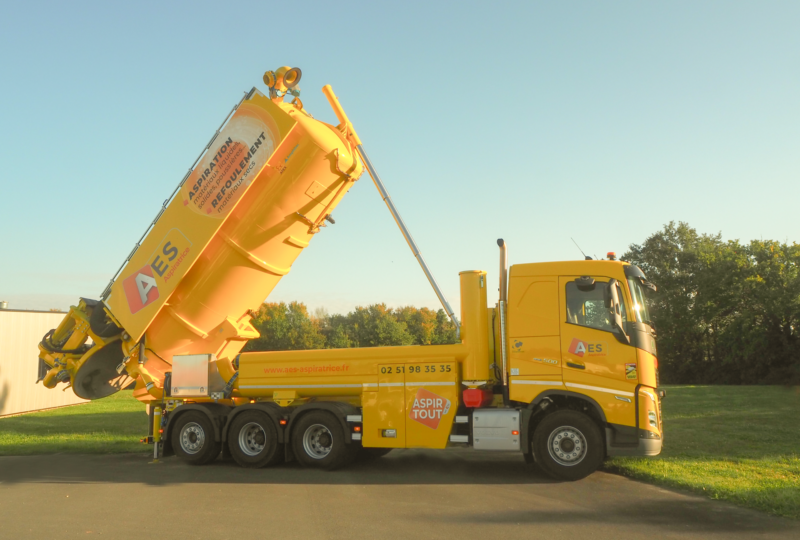 Aspirtout jaune - AES Aspiratrice